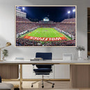 Wolfpack Football Team Print - Raleigh Carter-Finley Stadium