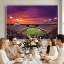 East Carolina University Pirates Football Print Canvas-