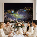 Duke University Blue Devils Football Print Canvas - Durham