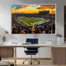 UCF Knights Football Team Print - Orlando FBC Mortgage by MyGreatCanvas | Canvas Wall Art Prints | Photo Prints & Wall Decor