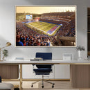 University of Kansas Jayhawks Football Team Print - Lawrence by MyGreatCanvas | Canvas Wall Art Prints | Photo Prints & Wall Decor