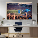University of Kansas Jayhawks Football Team Art Print - by MyGreatCanvas | Canvas Wall Art Prints | Photo Prints & Wall Decor