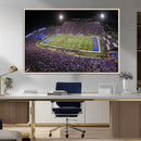 University of Kansas Jayhawks Football Team Print - Lawrence by MyGreatCanvas | Canvas Wall Art Prints | Photo Prints & Wall Decor