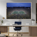 University of Michigan Wolverines Football Team Print - Ann by MyGreatCanvas | Canvas Wall Art Prints | Photo Prints & Wall Decor