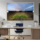 University of Michigan Wolverines Football Team Print - Ann by MyGreatCanvas | Canvas Wall Art Prints | Photo Prints & Wall Decor