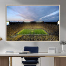 Michigan Stadium Wall Art Canvas Print, Vibrant Game Day by MyGreatCanvas | Canvas Wall Art Prints | Photo Prints & Wall Decor