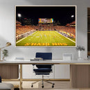 ASU Sun Devils Football Team Print - Phoenix Mountain
