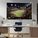 ASU Sun Devils Football Team Print Canvas - Phoenix Mountain