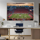 Framed Arizona Wildcats Football Team Print - Tucson Arizona by MyGreatCanvas | Canvas Wall Art Prints | Photo Prints & Wall Decor