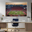 Arizona Wildcats Football Team Print - Tucson Arizona by MyGreatCanvas | Canvas Wall Art Prints | Photo Prints & Wall Decor