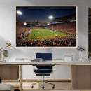 Clemson University Tigers Art Print, Football Team Print -