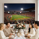 Clemson University Tigers Art Print, Football Team Print -