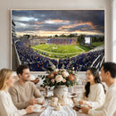 Duke University Blue Devils Football Team Print - Durham