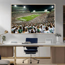 Michigan State Spartans Football Canvas Print - East Lansing