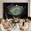 Michigan State Spartans Football Team Print - East Lansing
