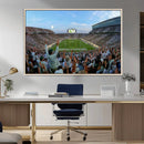 Michigan State Spartans Football Team Art Print - East