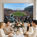 Michigan State Spartans Football Team Art Print - East
