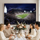 Michigan State Spartans Canvas, Framed Football Team Print -