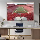 Rutgers Scarlet Knights Football Team Print - Piscataway SHI by MyGreatCanvas | Canvas Wall Art Prints | Photo Prints & Wall Decor