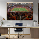 Syracuse University Orange Football Canvas Print, Football
