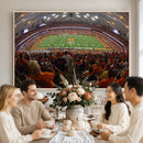 Syracuse University Orange Football Canvas Print, Football