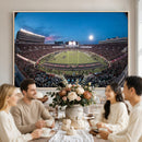 Texas Tech Red Raiders Canvas, Framed Football Team Print -