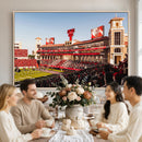 Jones AT&T Stadium Texas Tech Red Raiders Wall Art | Large