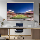 Rutgers Scarlet Knights Football Team Print - Piscataway SHI by MyGreatCanvas | Canvas Wall Art Prints | Photo Prints & Wall Decor