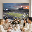 Memphis Tigers Football Team Print - Memphis Simmons Bank