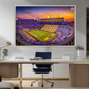 The Louisiana State University Tigers Football Team Print - by MyGreatCanvas | Canvas Wall Art Prints | Photo Prints & Wall Decor