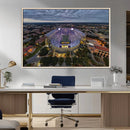 The Louisiana State University Tigers Football Team Print -