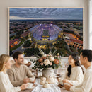 The Louisiana State University Tigers Football Team Print -