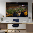 West Virginia Uni Mountaineers Football Team Print - Milan