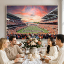 Oregon State Beavers Football Team Print - Corvallis Reser