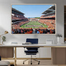 Oregon State Beavers Football Team Print - Corvallis Reser