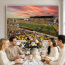 University of Wyoming Cowboys Football Team Print - Laramie