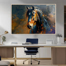 Abstract Horse Wall Art Canvas Print | Farmhouse Wall Decor by MyGreatCanvas | Canvas Wall Art Prints | Photo Prints & Wall Decor
