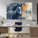 Abstract Blue Horse Wall Art Print Canvas | Horse Wall Art by MyGreatCanvas | Canvas Wall Art Prints | Photo Prints & Wall Decor