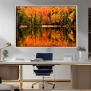Forest Reflection Art | Autumn Forest Reflection Wall Art | by MyGreatCanvas | Canvas Wall Art Prints | Photo Prints & Wall Decor