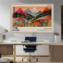 Yayoi 1986 Wall Art Print – Vibrant Sabi Sabi Japanese