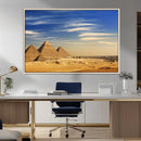 Majestic Ancient Wonders Wall Art Canvas Print – Golden by MyGreatCanvas | Canvas Wall Art Prints | Photo Prints & Wall Decor