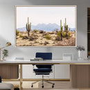 Desert Cactus Canvas Wall Art – Serene Southwestern Arizona by MyGreatCanvas | Canvas Wall Art Prints | Photo Prints & Wall Decor