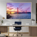 Golden Gate Bridge Wall Art Canvas Print – Framed San by MyGreatCanvas | Canvas Wall Art Prints | Photo Prints & Wall Decor