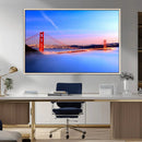 Large San Francisco Wall Art Canvas Print – Framed Golden by MyGreatCanvas | Canvas Wall Art Prints | Photo Prints & Wall Decor