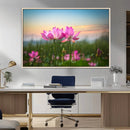 Pink Flower on the Mountain Canvas Print, Framed Pink Flower by MyGreatCanvas | Canvas Wall Art Prints | Photo Prints & Wall Decor