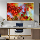 Red Leaves Autumn Forest Wall Art Canvas, Red Leaves Autumn by MyGreatCanvas | Canvas Wall Art Prints | Photo Prints & Wall Decor