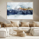 Abstract Mountain Range Art Canvas Print | 3 Panel by MyGreatCanvas | Canvas Wall Art Prints | Photo Prints & Wall Decor