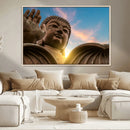 Buddha Statue and Daylight Wall Art, Buddha Statue Wall Art by MyGreatCanvas | Canvas Wall Art Prints | Photo Prints & Wall Decor