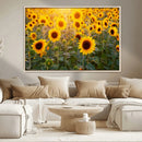 Sunflower Sunshine Wall Art Canvas Print by MyGreatCanvas | Canvas Wall Art Prints | Photo Prints & Wall Decor