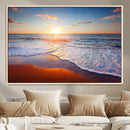 Ocean Beach Wall Art – Coastal Sunset Tropical Island by MyGreatCanvas | Canvas Wall Art Prints | Photo Prints & Wall Decor
